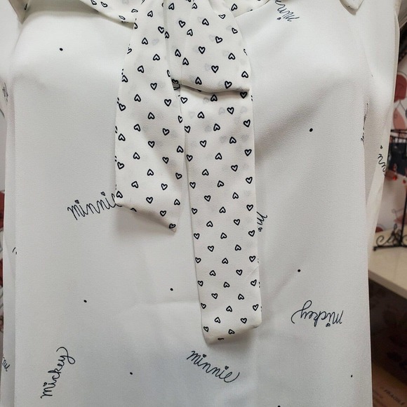 LC Lauren Conrad Minnie Rocks the Dots Women's Print Tank Top Size XS - Picture 7 of 7